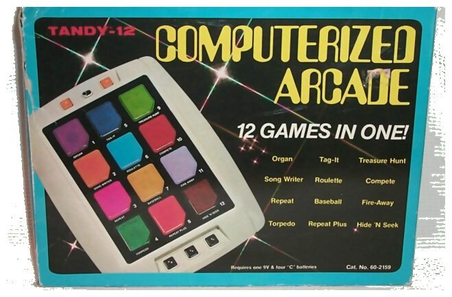 Tandy-12 - Computerized Arcade - 12 games in one!