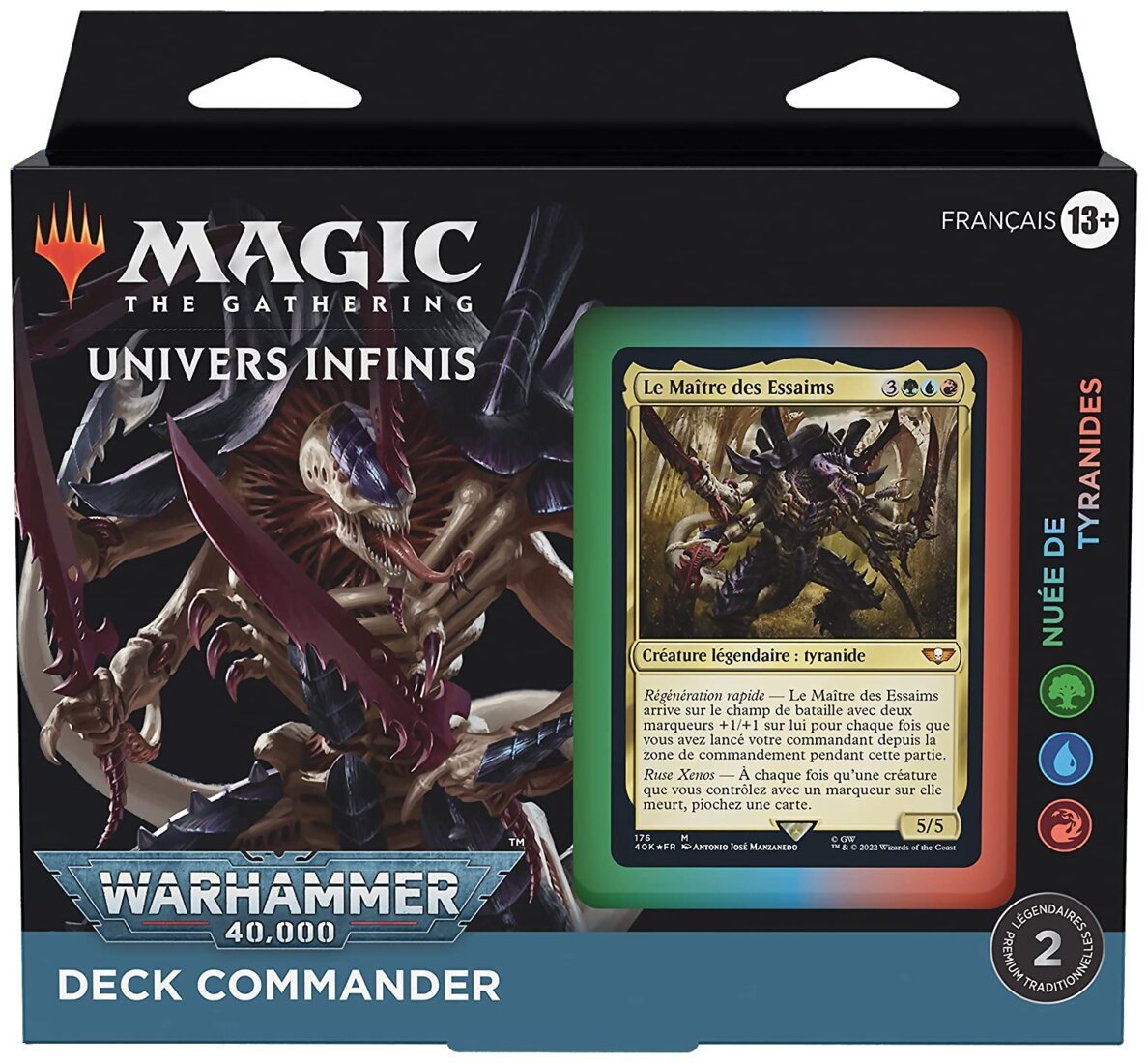 Magic – Deck Commander  – Nuée de Tyranides - Univers Infinis - Warhammer 40,000