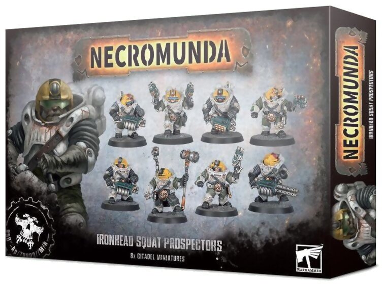 Necromunda - Ironhead Squat Prospectors Gang