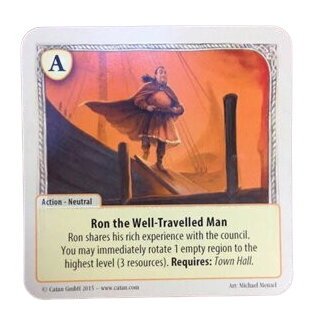 The Rivals For Catan - Ron The Well-Travelled Man