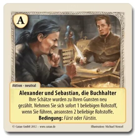 Die Fürsten von Catan - Alexander Und Sebastian, Die Bookkeepers
