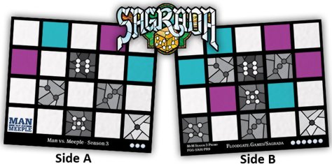 Sagrada - Promo Man VS Meeple - Season 3 - Code PR9