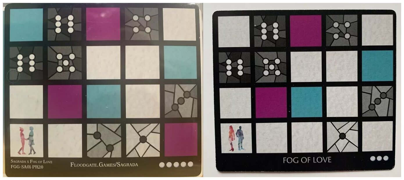 Sagrada - Promo 20 Sagrada X Fog Of Love Window Pattern Card