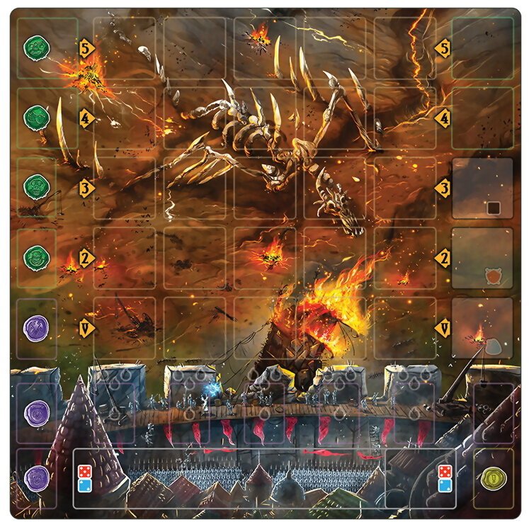 Siège De Valéria - playmat