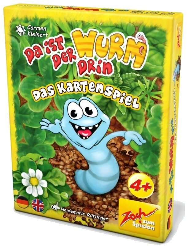 Le rallye des vers de terre : le jeu de cartes