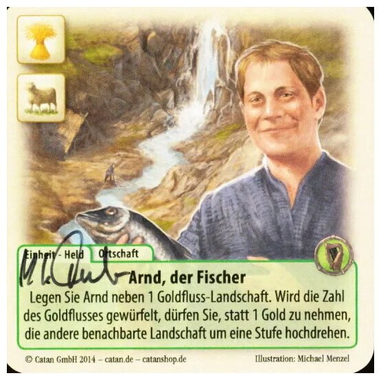 Die Fürsten von Catan - Arnd, Der Fischer