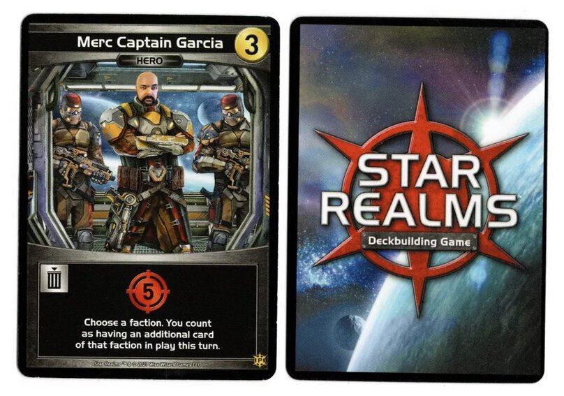 Star Realms - Merc Captain Garcia