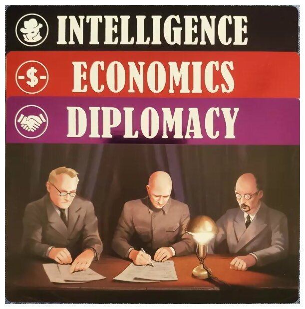 Air, Land And Sea - Economics, Diplomacy And Intelligence Foil Cards