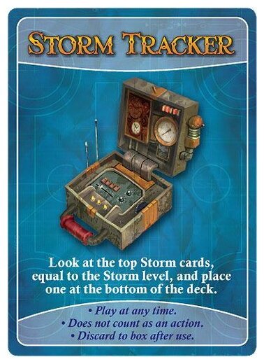 Forbidden Desert - Storm Tracker Gear Card