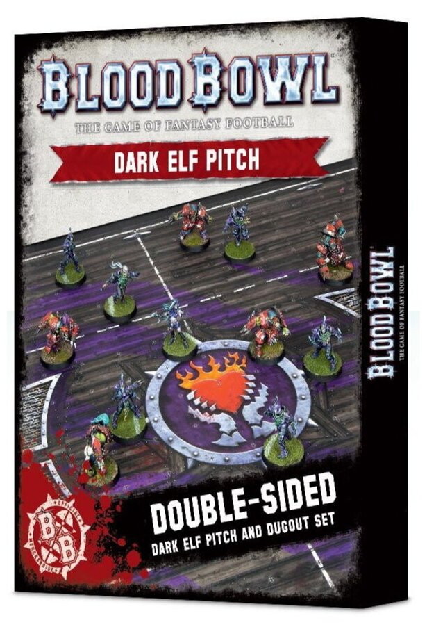 Blood Bowl : Naggaroth Nightmare - Pitch and Dugouts