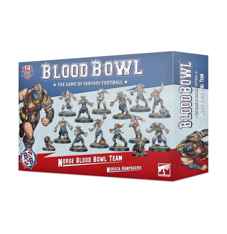 Blood Bowl - Norsca Rampagers - Norse Blood Bowl Team
