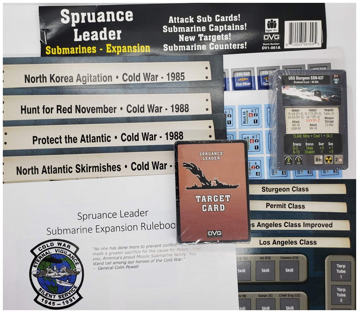 Spruance Leader - Submarines