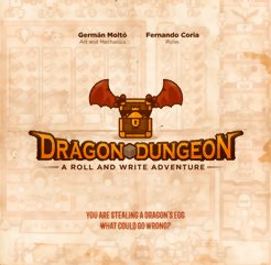 Dragon Dungeon - A Roll And Write Adventure