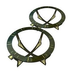 Globetrotting - 2 Premium Globe Stands