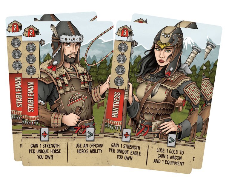 Raiders of Scythia - Huntress & Stableman