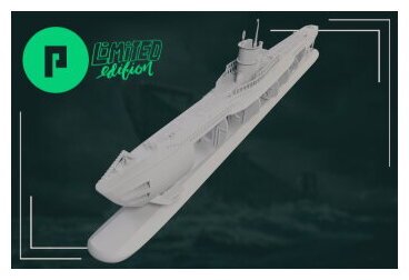 U-Boot The Board Game - Plastic U-Boot Model