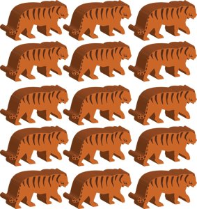 Endangered - Screen-Printed Tigers
