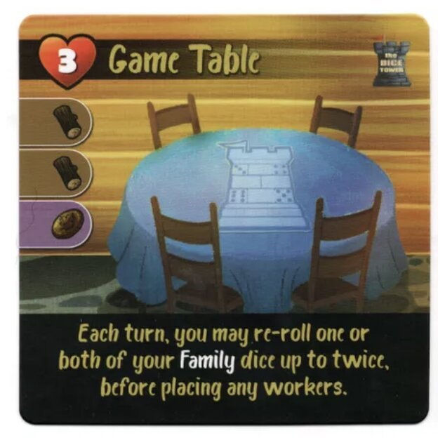 Creature Comforts - Game Table