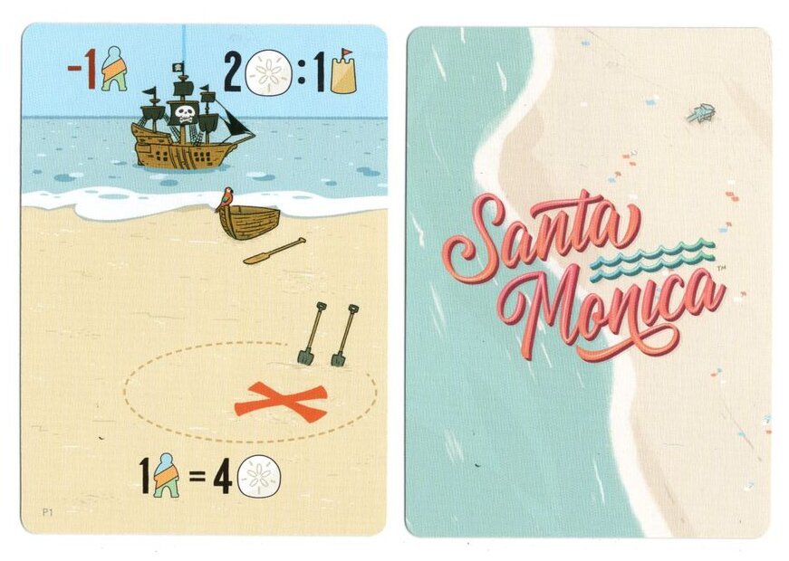 Santa Monica - carte promo