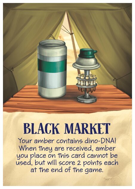 Jurassic Parts - Black Market Promo Card