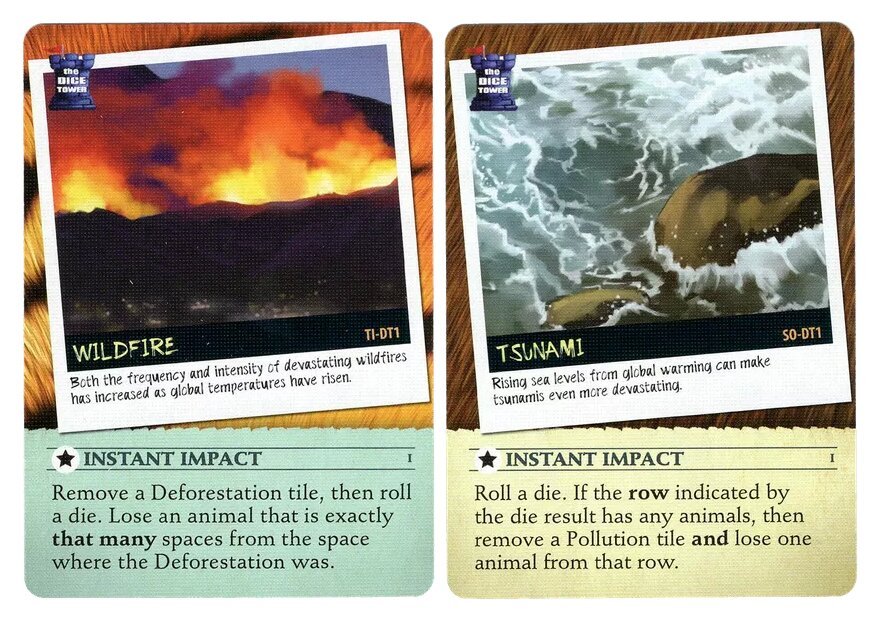 Endangered - Dice Tower 2022 Promo Cards