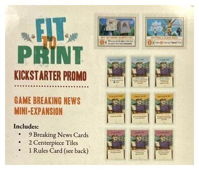 Fit To Print - Breaking News