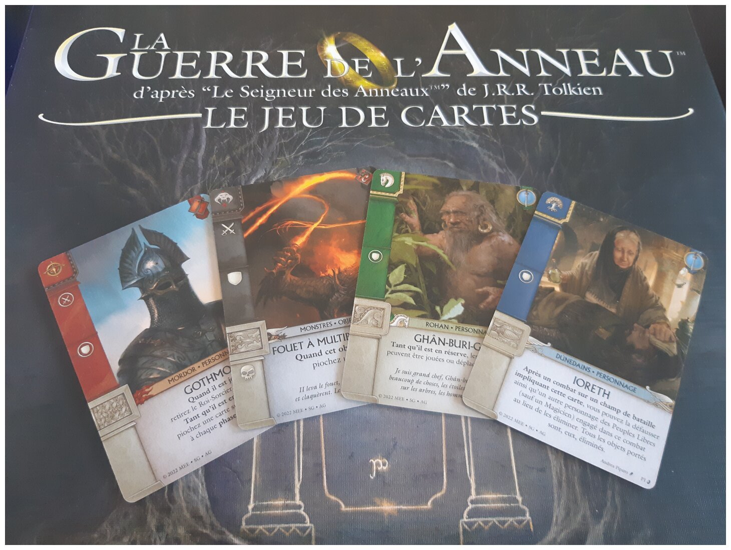 La Guerre De L'Anneau - goodies - Le Jeu de Cartes