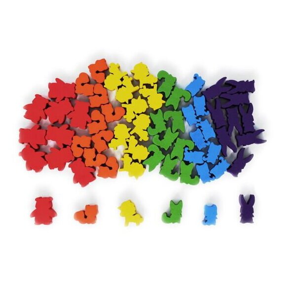 Here To Slay - 6 Class Meeple Set