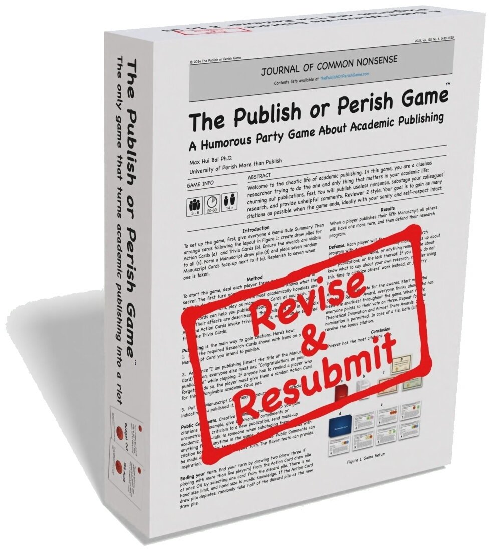 The Publish or Perish Game