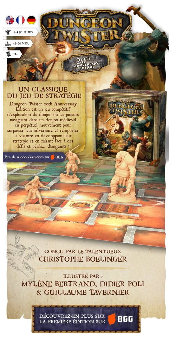 Dungeon Twister - 20th Anniversary Edition