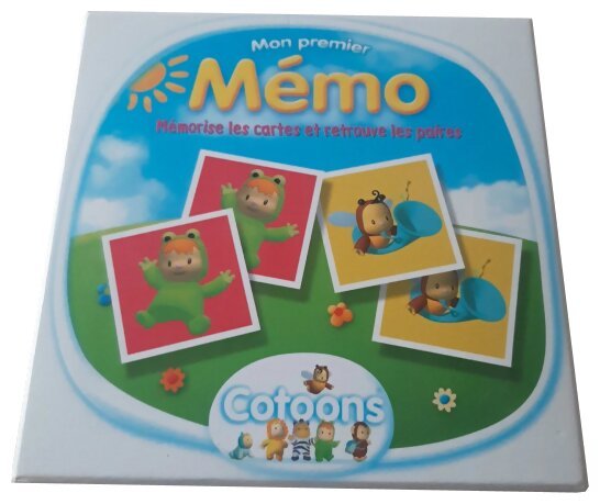 Mon premier Mémo - Mémorise les cartes et retrouve les paires