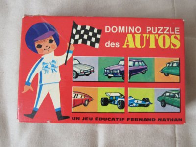 Domino puzzle des autos