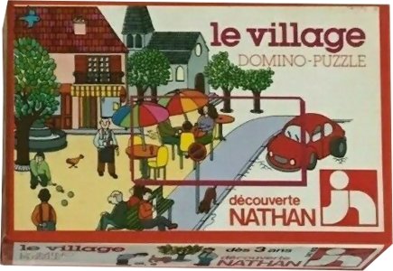 Domino-Puzzle - Le Village