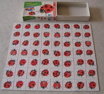 Domino pour compter - Coccinelle