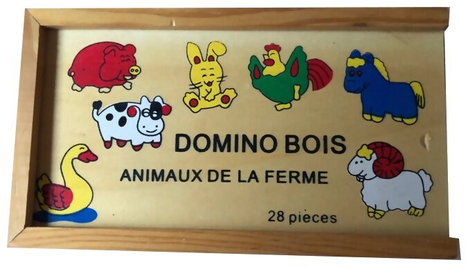Domino Bois - Animaux de la ferme