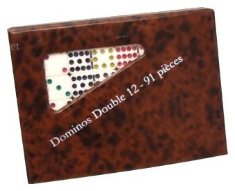 Dominos double 12 - 91 pièces
