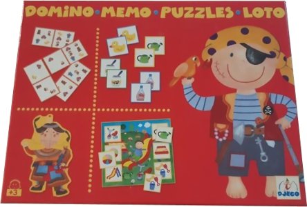 Domino • Memo • Puzzles • Loto