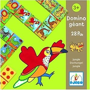 Domino Géant - Jungle - 28 pcs