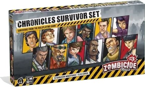 Zombicide 2ème Edition - Chronicles Survivors Set