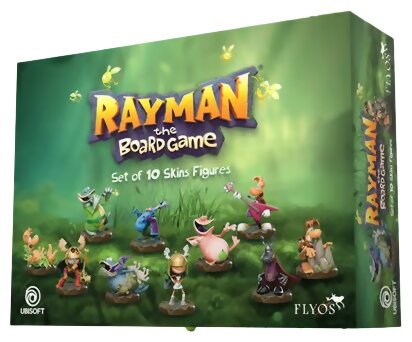 Rayman - Set Of 10 Skins Figures - The board game