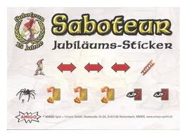 Saboteur - 15 Jahre Jubiläums-Sticker