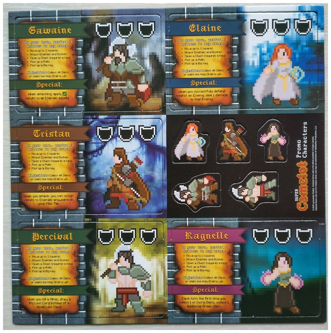 Super Camelot - Ks Promo Characters