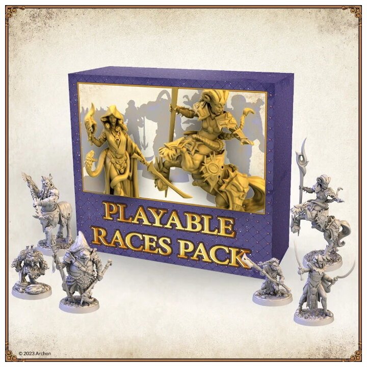 Dungeons & Lasers - Playable Races Pack - The World Of Deuslair