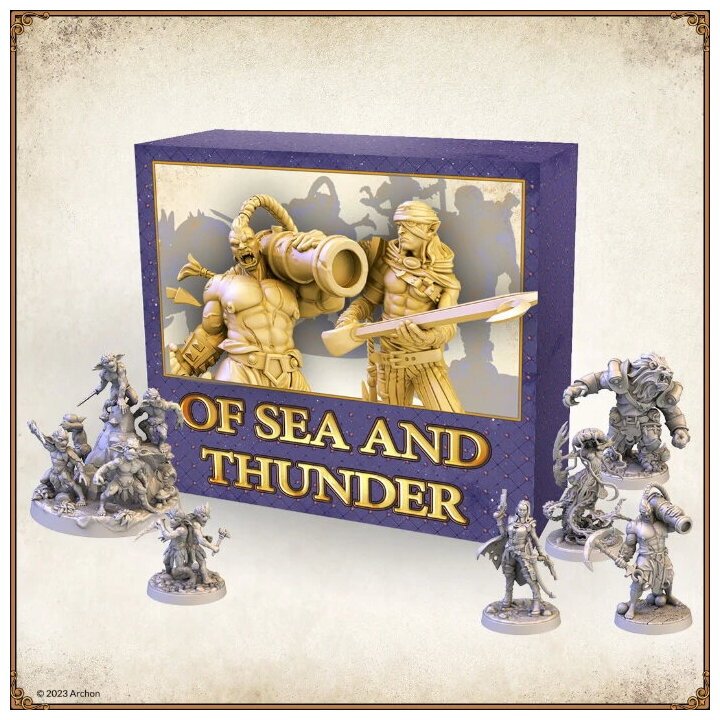 Dungeons & Lasers - Of Sea And Thunder - The World Of Deuslair