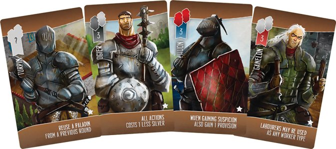 Paladins of the West Kingdom: 2019 Promos