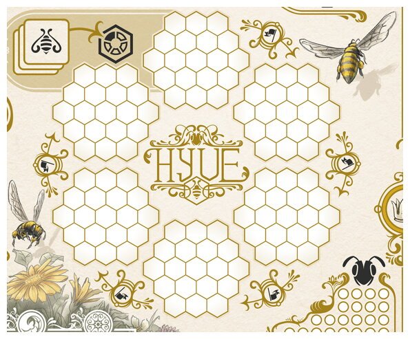 Hyve - A Colorful Beehive Simulator