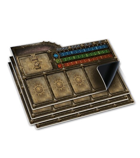 Destinies - 4 Neoprene Player Mats