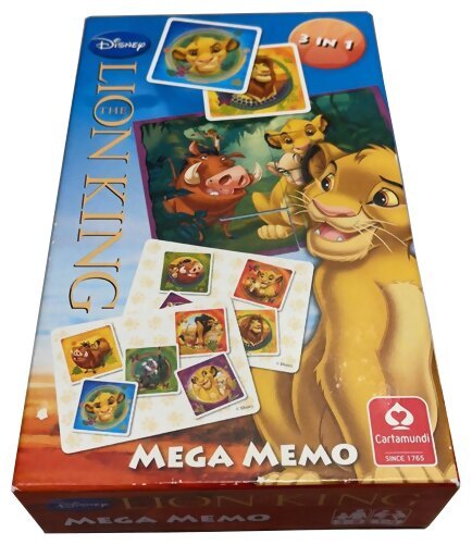 Méga mémo - Lion King - 3 in 1