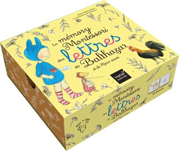 Le memory Montessori des lettres de Balthazar