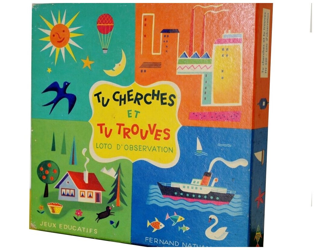 Tu cherches et tu trouves - Loto d'observation